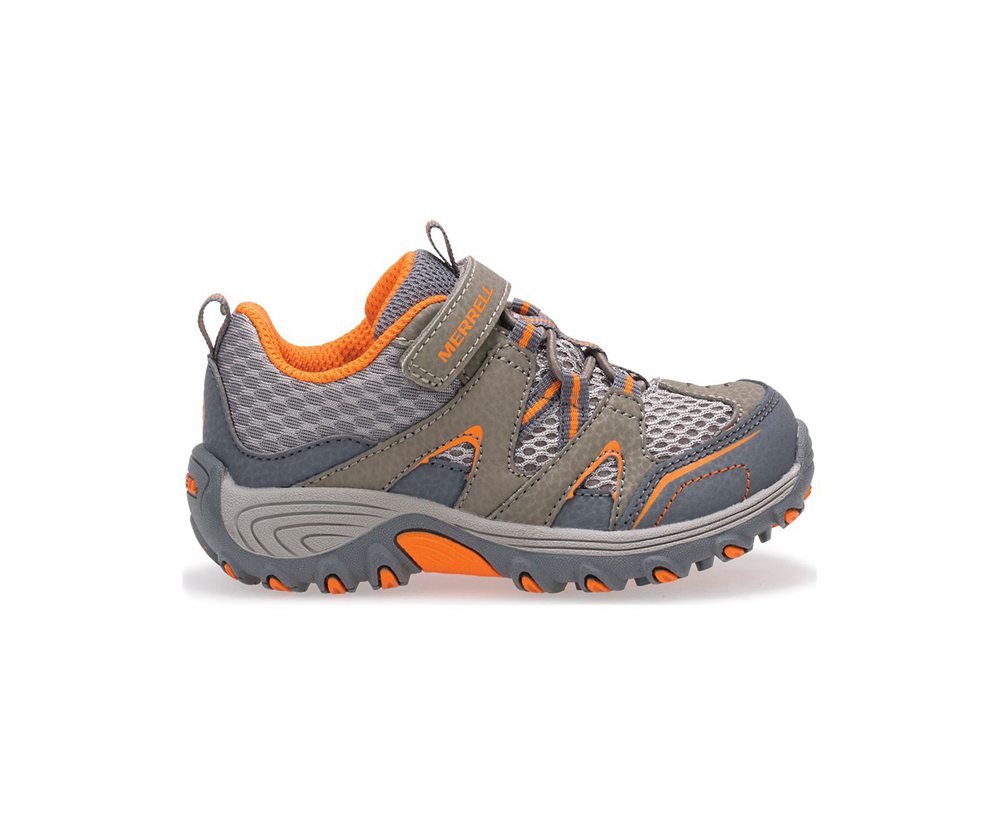 Buty Trekkingowe Merrell Dziecięce Szare - Trail Chaser Jr. - 513264-ILF